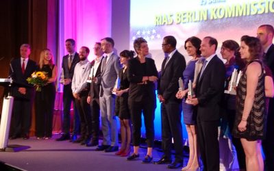 BUCH CONTACT bei der Vergabe der RIAS-Medienpreise am 12. Juni 2017 in Berlin