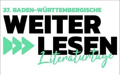 Die 37. Baden-Württembergischen Literaturtage