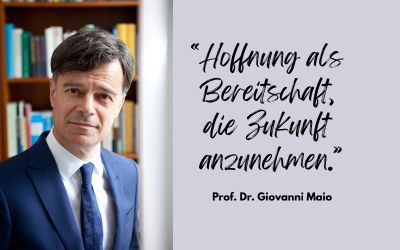 Die Bücher von Arzt, Medizinethiker und Philosoph Prof. Dr. Giovanni Maio